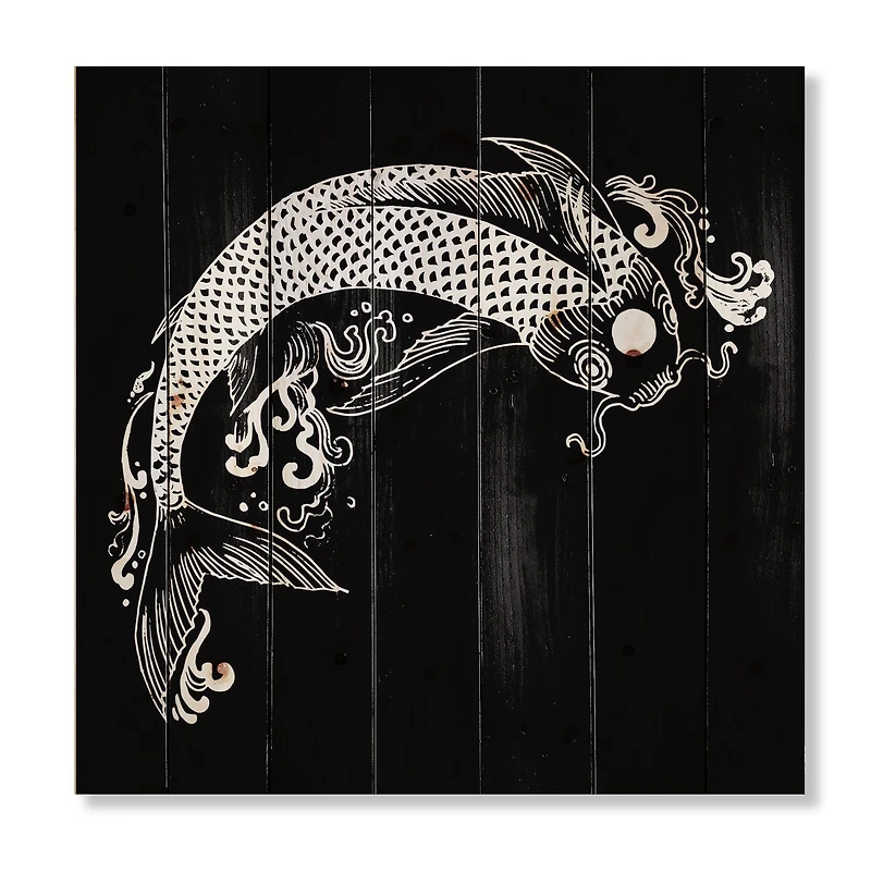 Designart - Chinoiserie Koi Fish I