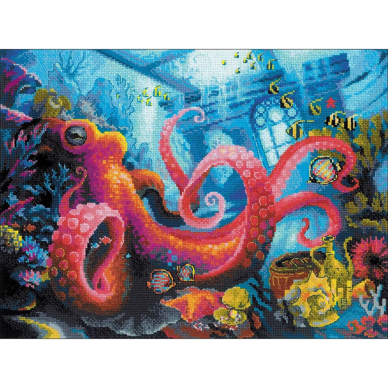 RIOLIS The Underwater Kingdom Counted Cross Stitch Kit