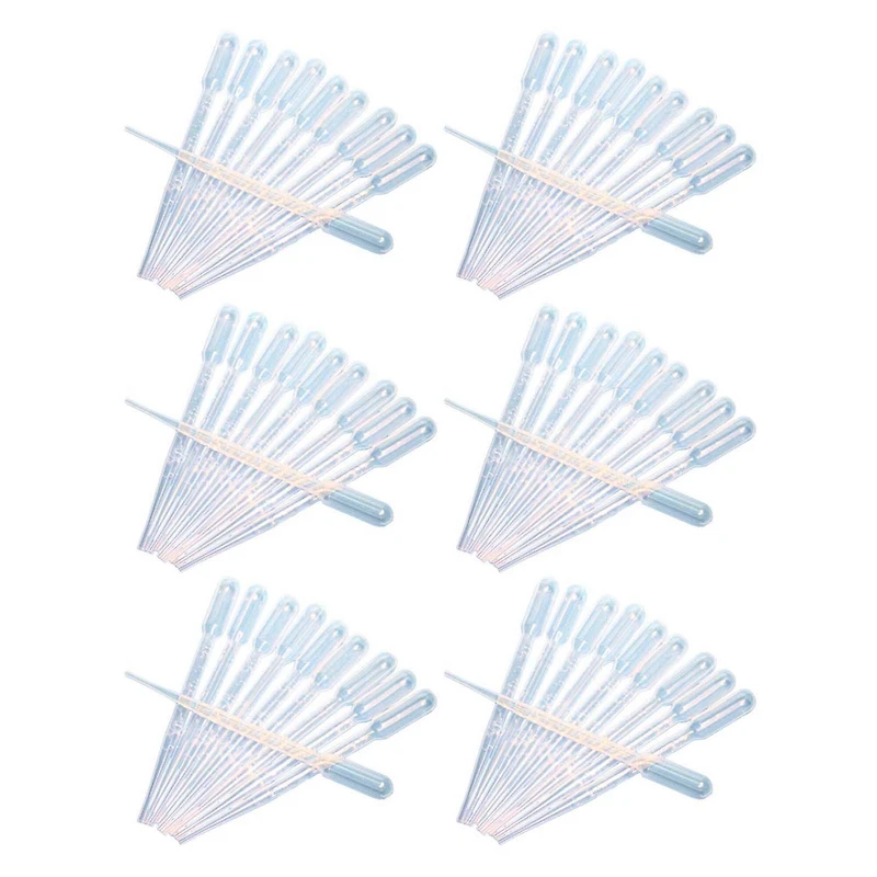 Fun Science® Large Pipettes, 6 Packs of 25
