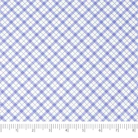 SINGER Purple Check Cotton Fabric