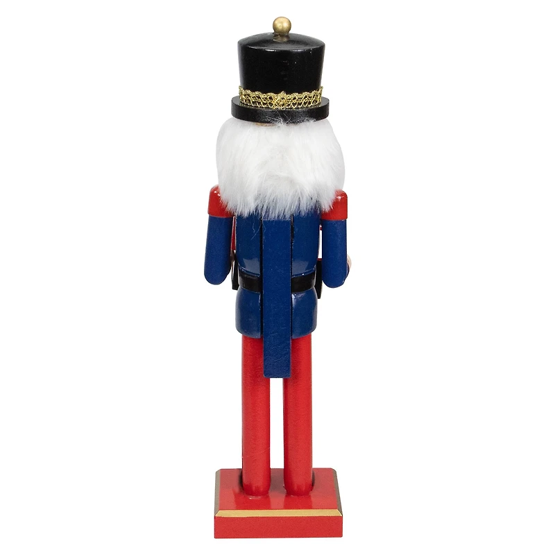 14" Wooden Nutcracker with Christmas Countdown Sign
