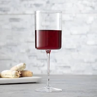 JoyJolt® 14oz. Claire Crystal Cylinder Red Wine Glasses, 4ct.