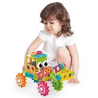 PicassoTiles® 250 Piece Engineering Construction Building Set