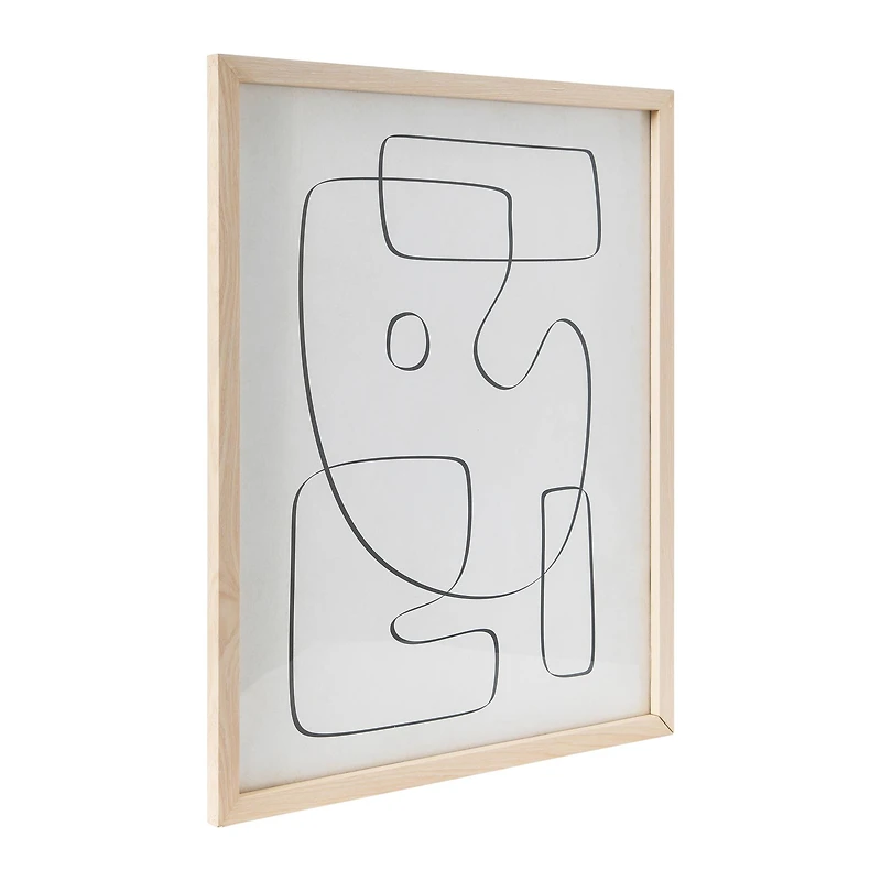Hello Honey® Framed Abstract Line Drawings Wall Art Set