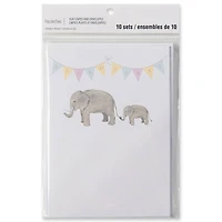 Elephant Flat Cards & Envelopes by Recollections™, 5" x 7"