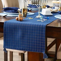 DII® 108" Hanukkah Menorah Reversible Table Runner