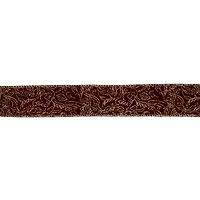 1.5" x 30ft. Burgundy & Gold Scroll Wired Ribbon by Celebrate It®