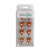 Sprinkle Pop Pumpkin Pies Icing Decorations