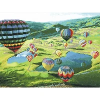 Charivna Mit Cross Stitch Kit Counted Cross Stitch Kit Balloons
