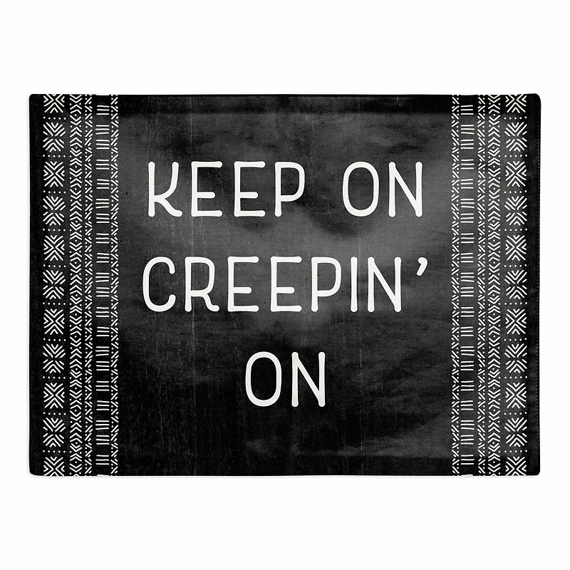 Keep On Creepin' On Polyester Twill Placemat