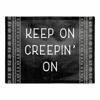 Keep On Creepin' On Polyester Twill Placemat