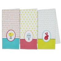 DII® Hoppity Easter Dishtowels, 3ct.
