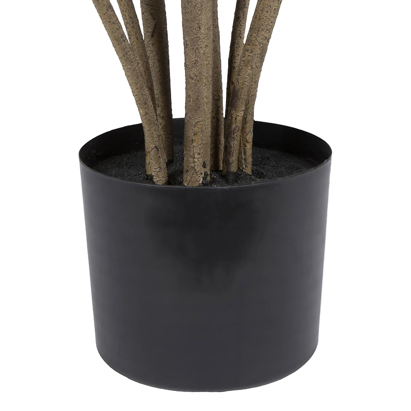 7ft. Potted Artificial Green Fiddle Tree