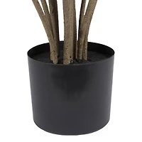 7ft. Potted Artificial Green Fiddle Tree