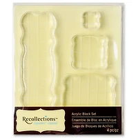 6 Pack: Signature Acrylic Block Set by Recollections™