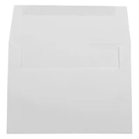 JAM Paper A7 White Foldover Greeting Cards & Envelopes, 25ct.