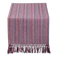 DII® 72" Red, White & Blue Stripe Table Runner