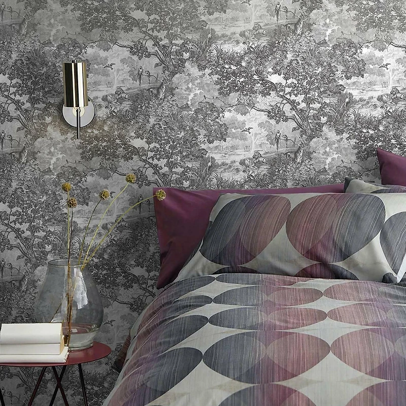 RoomMates Jungle Toile Peel & Stick Wallpaper