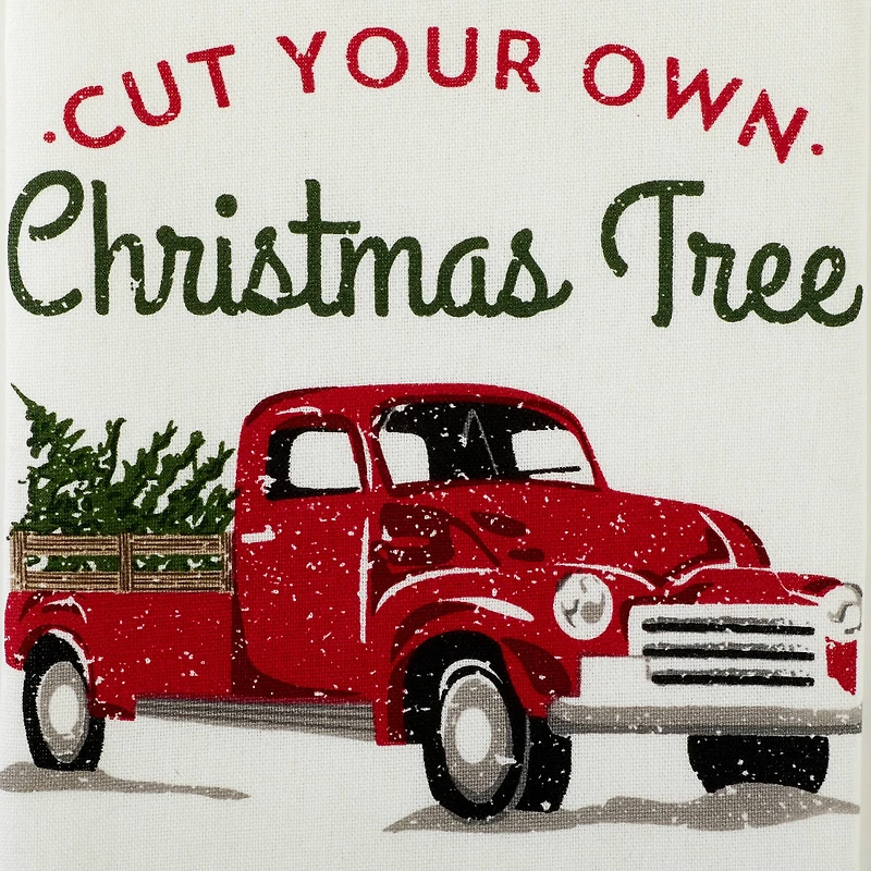 DII® Christmas Truck Dishtowels Set