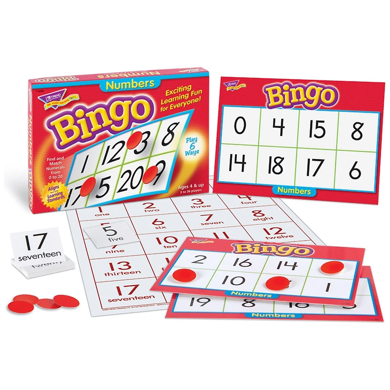 Trend Enterprises® Numbers Bingo