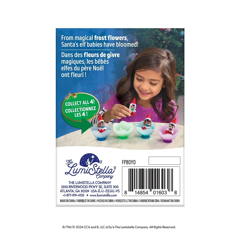 The Elf on the Shelf® Frost Pips™ Mini Blooms Brown Eyed Boy Elf Baby