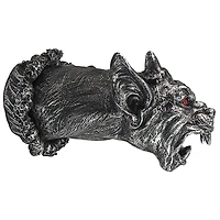 Design Toscano 9.5" Gothic Gargoyle Cathedral Devil Dog Illuminated Wall Sculpture