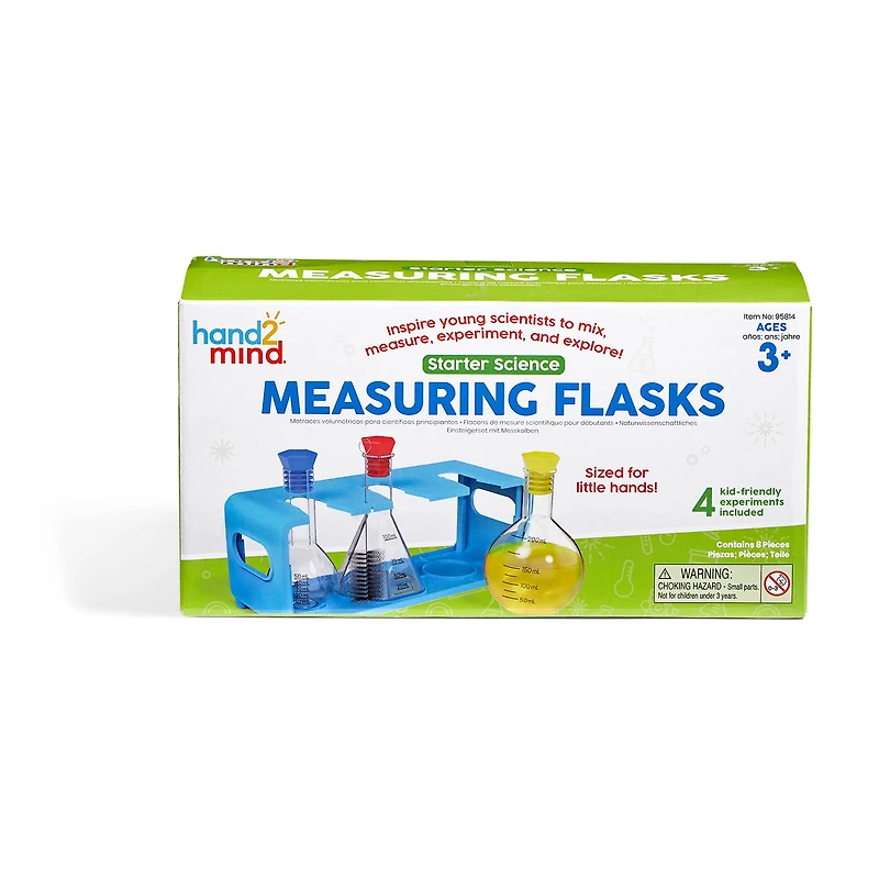 hand2mind® Starter Science Flasks Learning Set