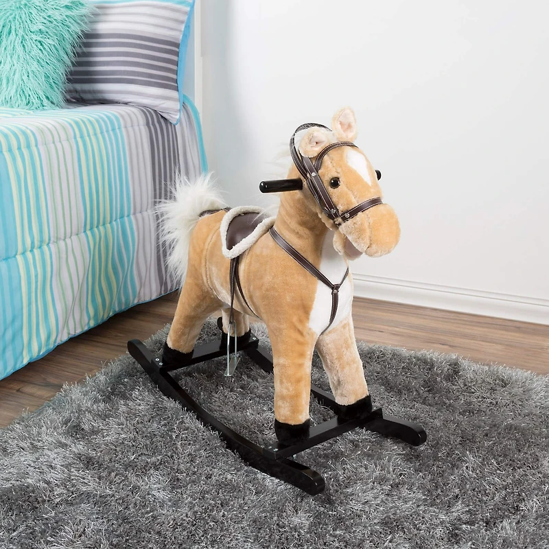 Toy Time Plush Rocking Horse