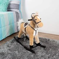 Toy Time Plush Rocking Horse
