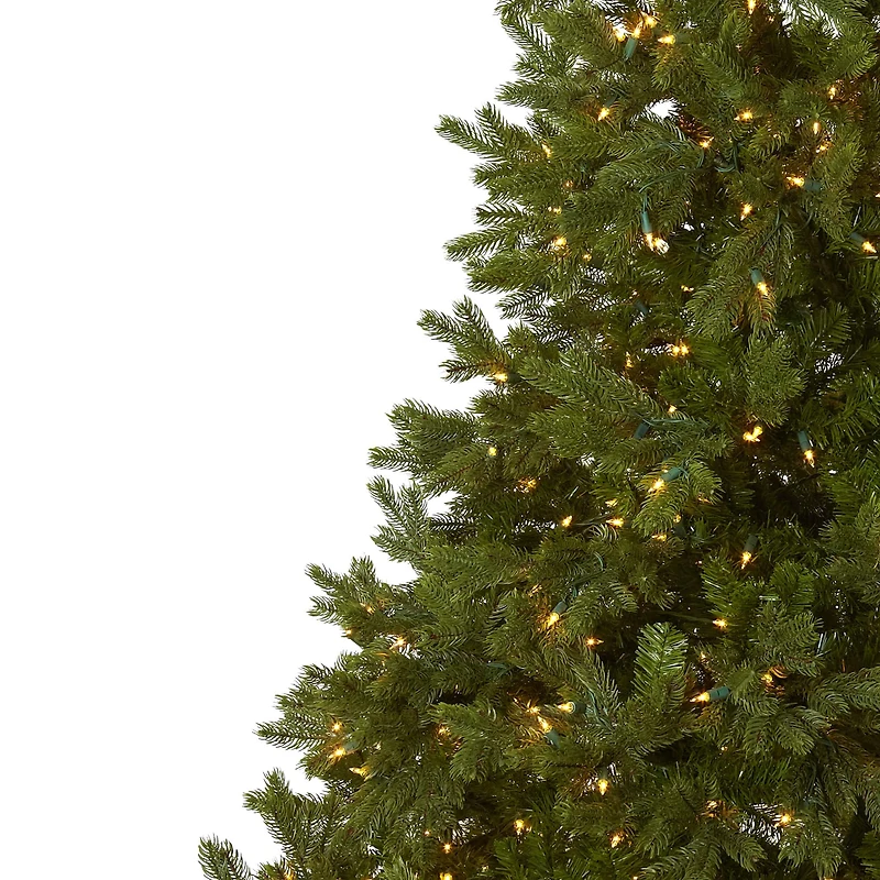 7.5ft. Pre-Lit Royal Grand Artificial Christmas Tree, Clear Lights