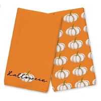 Halloween Pumpkin Tea Towel Set