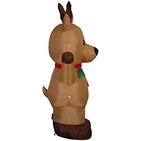 4ft. Airblown® Inflatable Christmas Waving Reindeer