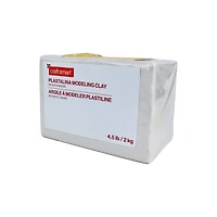 4.5lb. White Plastalina Modeling Clay by Craft Smart®