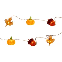 18ct. Warm White LED Fall Icon String Lights by Ashland®