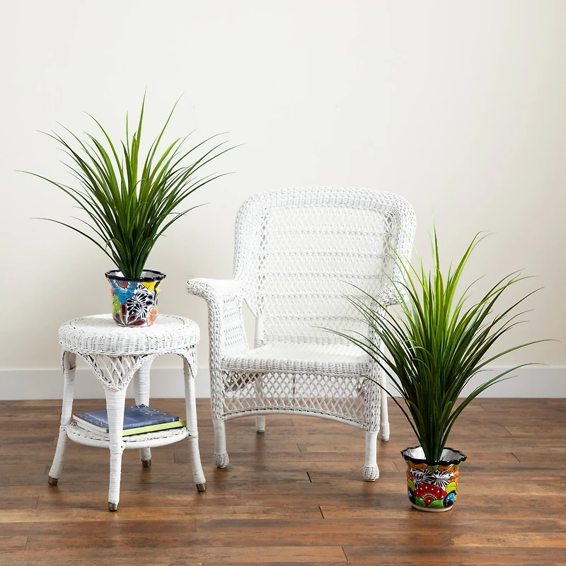 8" Handmade Mexican Talavera Ceramic Planter