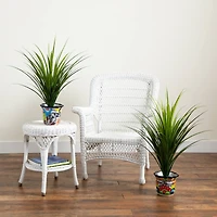 8" Handmade Mexican Talavera Ceramic Planter