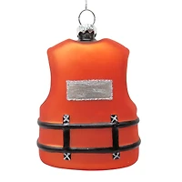 4" Life Jacket Glass Ornament by Ashland®