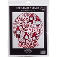 Imaginating Let's Mingle & Jingle Counted Cross Stitch Kit