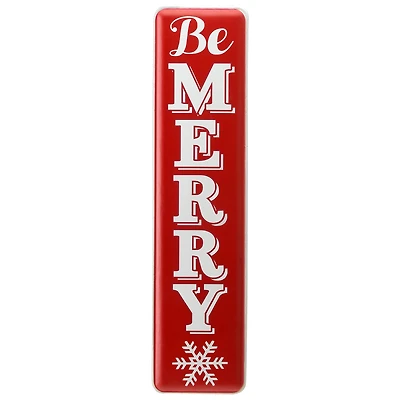 31" Be Merry Holiday Wall Sign