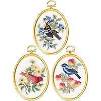 Janlynn® Feathers & Flora Embroidery Kit Set