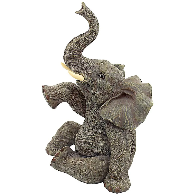 Design Toscano 20" Petey the Pint-Sized Elephant Garden Statue