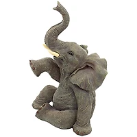Design Toscano 20" Petey the Pint-Sized Elephant Garden Statue