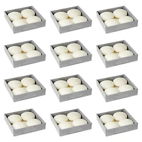 12 Packs: 4 ct. (48 total) Basic Elements™ Ivory Floating Candles by Ashland®