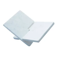Hello Honey® White Decorative Marble Book Holder