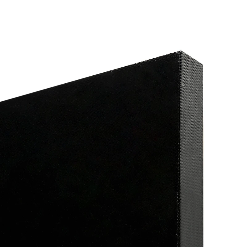 American Art Décor™ 30" NASA Black Hole Glossy Lacquer Canvas Wall Art Print