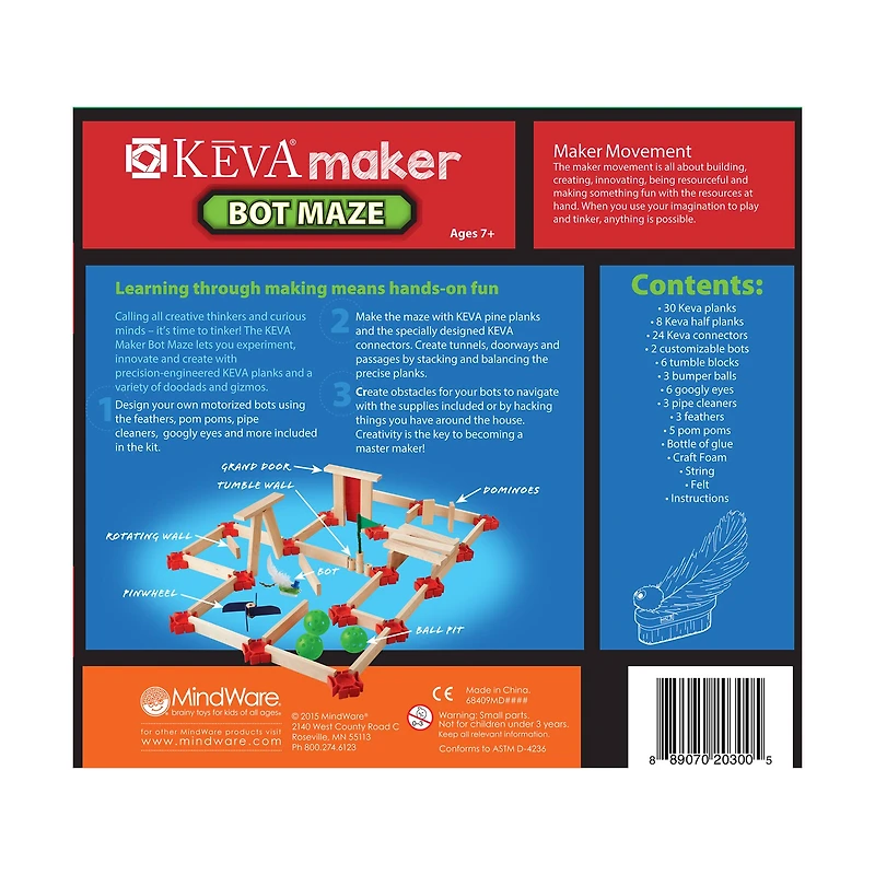KEVA® Bot Maze Maker