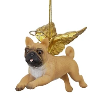 Design Toscano Honor the Pooch Pug Holiday Dog Angel Ornament