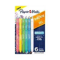 Paper Mate® InkJoy® Bright! 0.7mm Medium Point Gel Pens