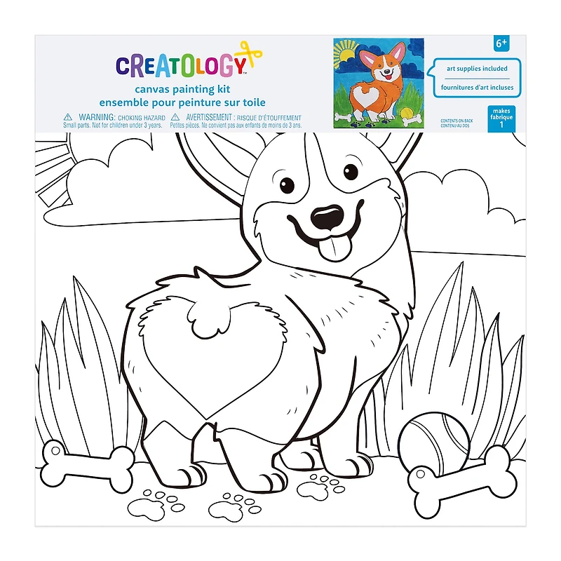 Assorted Canvas Paint Set by Creatology™