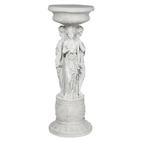 Design Toscano 28" Chatsworth Manor Neoclassical Sculptural Pedestal